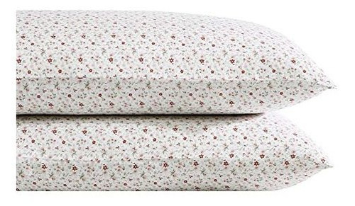 Laura Ashley Home - Juego De Fundas De Almohada Estándar, Ro