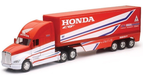 Trailer Kwt700 Yamaha Honda O Peter Red Bull 1:32 New Ray