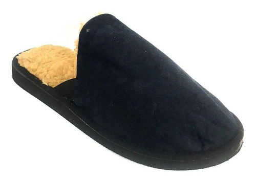 Pantufla De Hombre Con Corderito (miren 2 Elasticos)