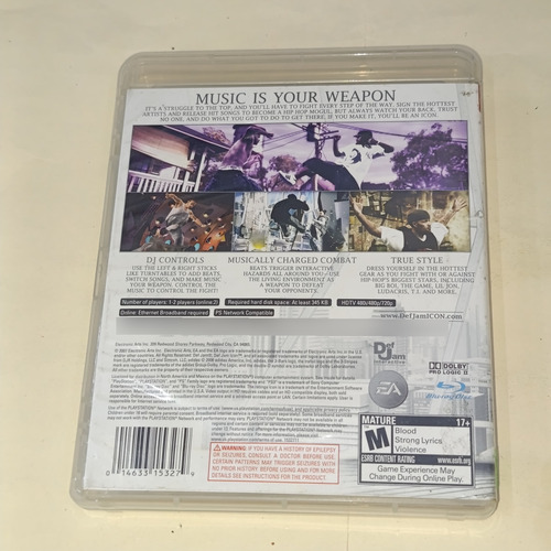 Def Jam Icon Ps3 (Reacondicionado)