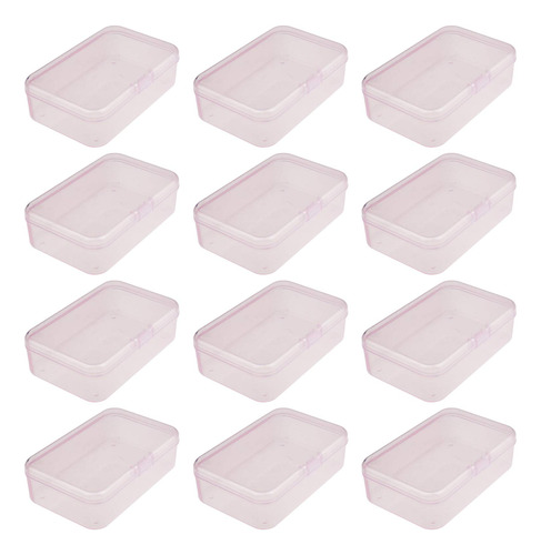 Goodma 12 Cajas De Plastico Rectangulares Con Tapas Con Bisa