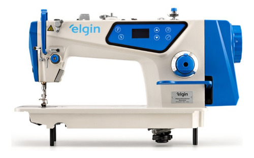 Máquina De Costura Reta Industrial Rt1046 Elgin Com Parada De Agulha e Controle De Velocidade
