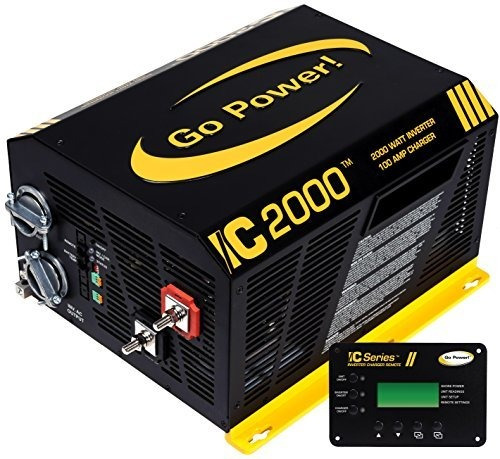 Go Power Gpic200012pkg Inversor Puro Sinusoidal 2000 W Con C