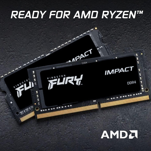 Kit De Memorias Ram Kingston Fury 32 Gb 3200 Mhz 2 X 16 Gb