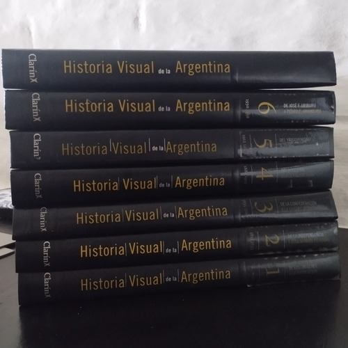 Historia Visual De La Argentina. 7 Tomos (Usado)