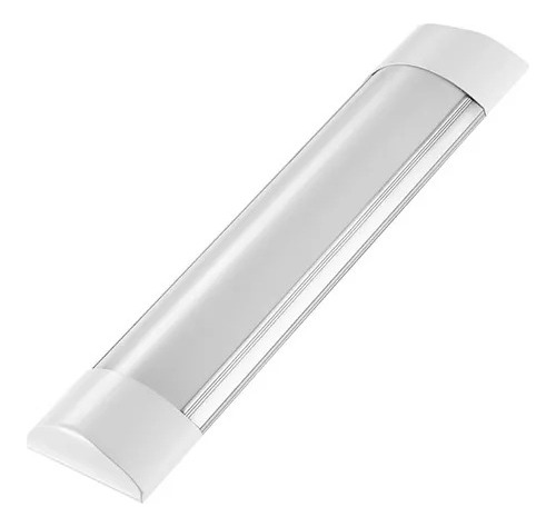 Kit 10 Luminária Led 9w Linear Tubular 30cm Branco Frio 6500