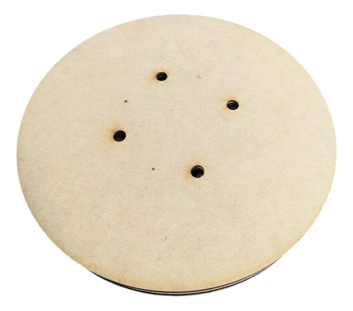 Lazy Susan Base Giratoria De 30 Cm Con Tapa Blanca