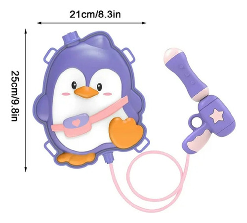 Mochila De Agua Con Pistola Alberca Playa Juguete 2 Litros