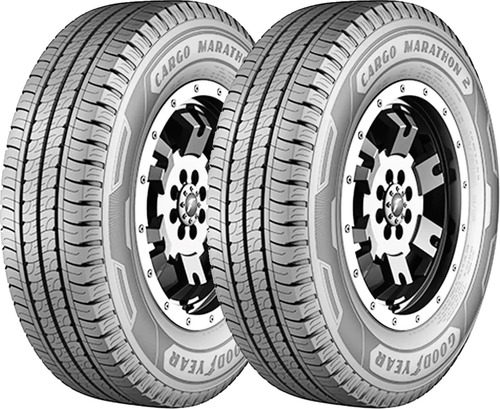 Kit de 2 llantas Goodyear Cargo Marathon 2 195/70R15C 104/102R