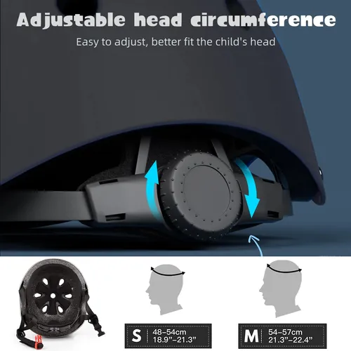 Juego De Casco De Bicicleta Para Ninos Con Rodilleras, Coder