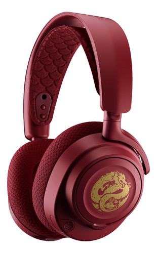 Headset Gamer Steelseries Arctis Nova 7 Dragon Edition Cor Vermelho