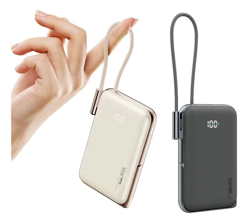 Carregador Turbo Magsafe 10.000mah P30w Indução Magnética Cor Preto