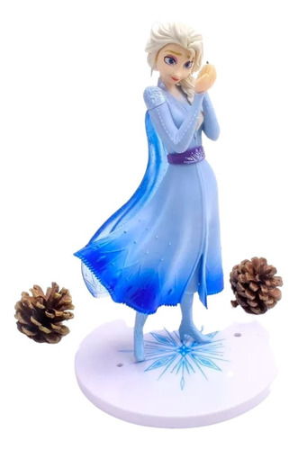 Figura Princesas Cenicienta Frozen Elsa Ana Y Bruni 21 Cm 