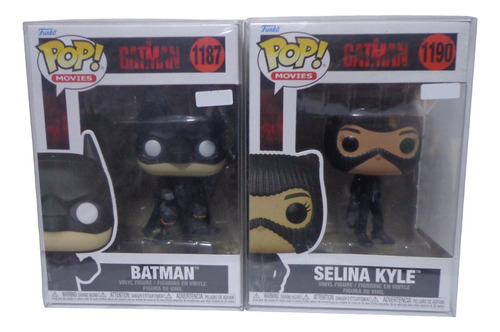 Batman Y Selina Kyle Dc Funko Pop! 1190 Y 1187