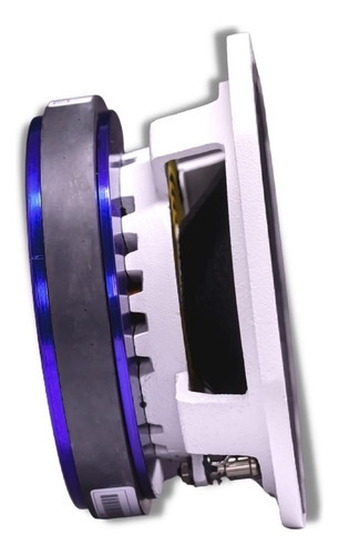 Alto-falante para veículo Qvs 6VPK44 de 6 polegadas cor branco