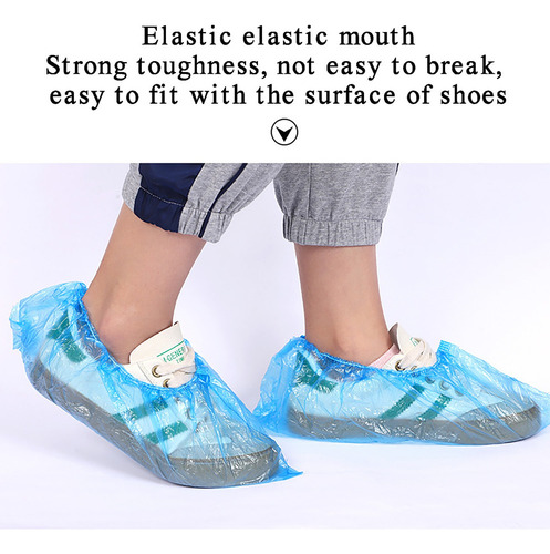 200×cubrezapatos Azules Desechables Para Días Lluviosos