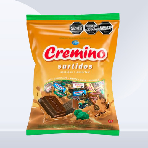 Caramelos Cremino Surtidos X940gr - Arcor