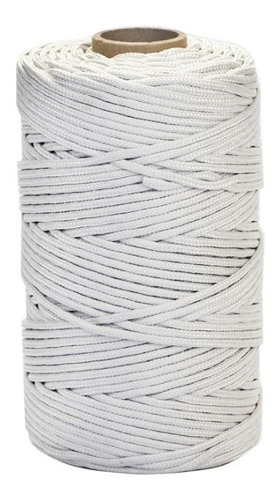 Corda Seda Branca 5mm Rolo 190 Metros Beltools
