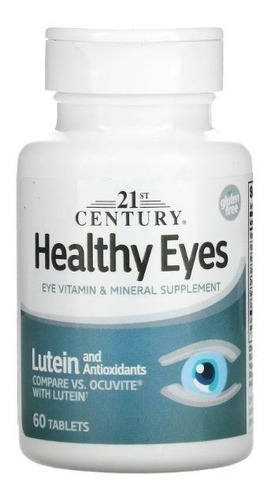 Luteina Vitaminas A C E Calcio Zinc Selenio Vista Ojos 60tab