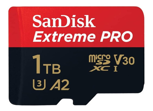 Memoria Micro Sd 1tb Sandisk Extreme Pro 200mb/s 4k A2 V30