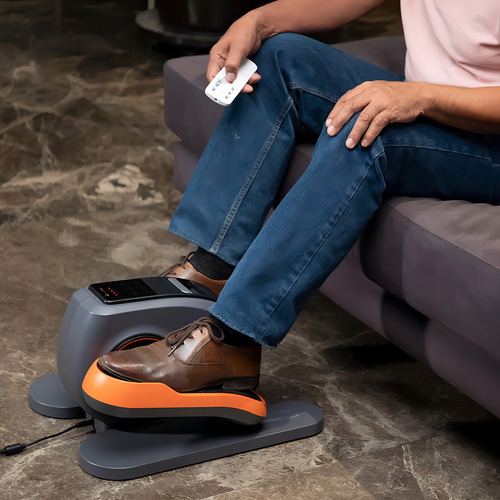 Eliptic Trainer Elítptica E0045-34 + cremas + compresa cervical color naranja