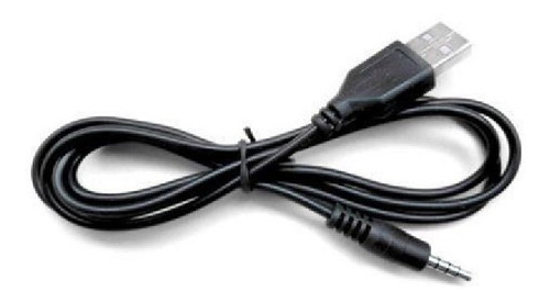 Imagen 1 de 1 de Puntotecno - Cable Adaptador Audio Plug 3,5 Mm A Usb 0,8 Mt