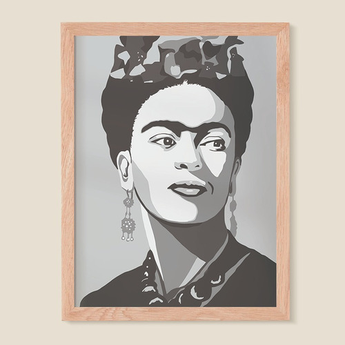 Cuadro Con Marco Frida Kahlo 07 - Frametastic!