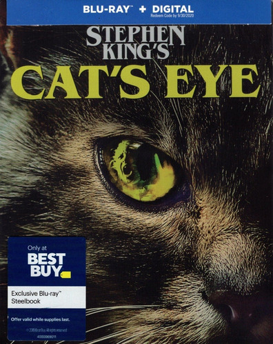 El Ojo De Gato Cats Eye Steelbook Pelicula Blu-ray + Hd