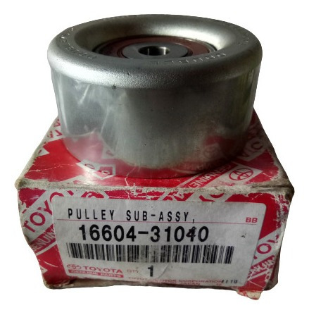 Polea Correa Unica Toyota 16604-31040 4runner/fortuner/hilux