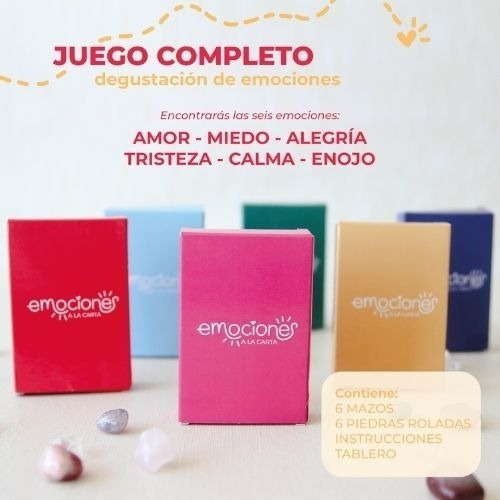 Juego Completo De Cartas Degustación De Emociones A La Carta