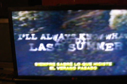 Vhs Siempre Sabré Lo Que Hicieron El Verano Pasado (s/caja)