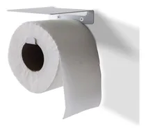 Comprar Porta Rollo Papel Higienico Metal Tornillos Autoadhesivos