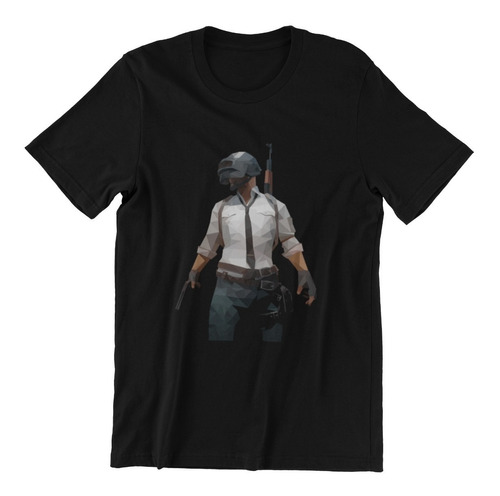 Polera Unisex Pubg Battle Videojuego Game Estampado Algodon