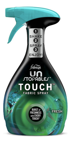 Febreze Unstopables Aromatizante De Telas, 800ml 2unds