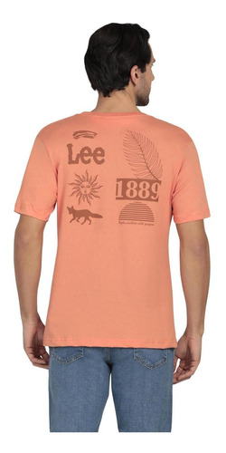 Imagen 3 de 5 de Playera Lee Hombre Manga Corta 29m1