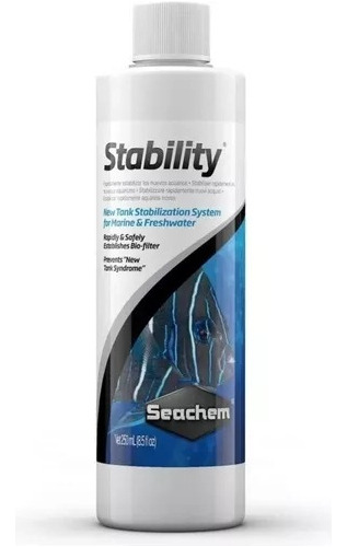 Stability Seachem Para Acuario 25 - Unidad A $52000