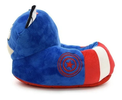 Imagen 3 de 5 de Pantuflas Niños Spiderman Hulk Capitan America Luz
