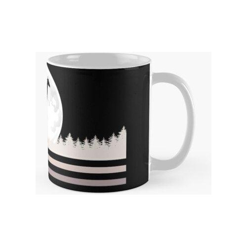 Taza Jirafa Arte Luna Retro Vintage Jirafa Amante Lindo Jira