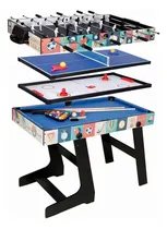 Comprar Mesa De Fulbito Billar Hockey Ping Pong - Plegable 4 En 1