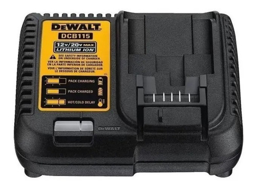 Engraxadeira Sem Fio Dewalt, Modelo DCGG571B, Ferramenta com Velocidade Variável, Kit com 2 Baterias e 1 Carregador, 20V