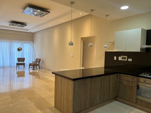 Apartamento En Alquiler En Lujosa Torre, Ubicada En Santo Domingo, Piantini