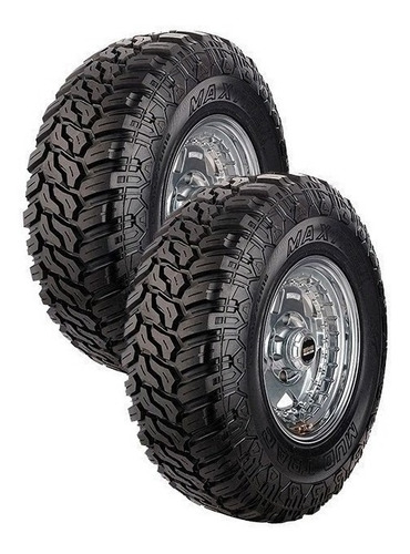 Paq 2 Llanta Lt33x12.50r17 Maxtrek Mud Trac 120q