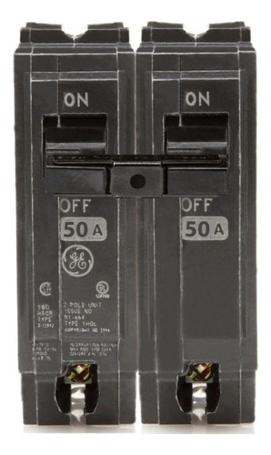 Thql2150 Interruptor Térmico 2p 50 Amp. 120/240v