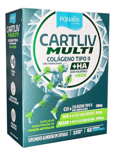 Cartliv Multi Collagen, ácido hialurónico tipo II y MSM