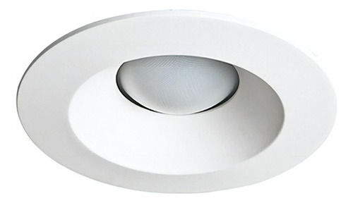 Luminario Plafón Domo Empotrable 8w 100-240v Blanco 30k Magg