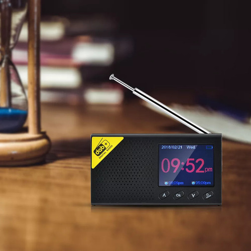 Rádio Portátil Dab Radio Internet Radio Fm, Tela Colorida