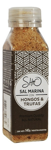 Sal Marina De Hongos Y Trufas Gourmet Premium 140g Shio - Dw