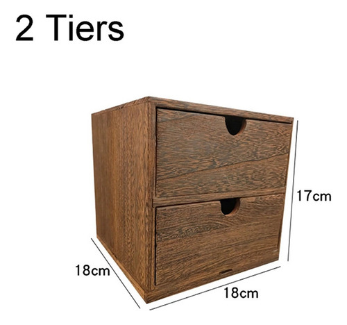 2 Cajones De Madera For Guardar Joyas, Cajoneras De Madera