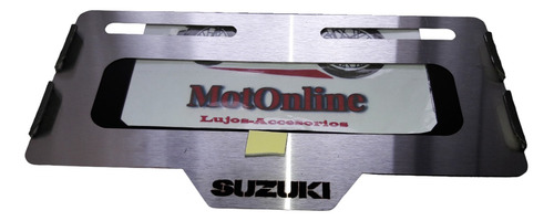 Portaplaca Suzuki - Gixxer Porta Placa Suzuki