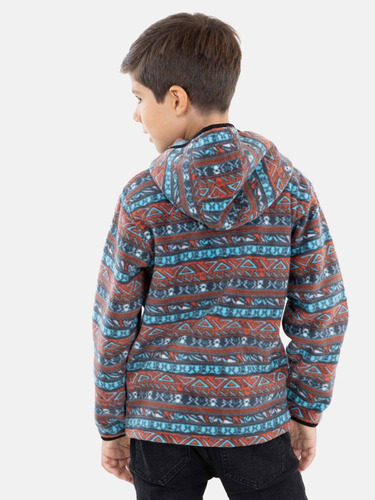Poleron Mp Tie Multicolor Infantil Maui And Sons